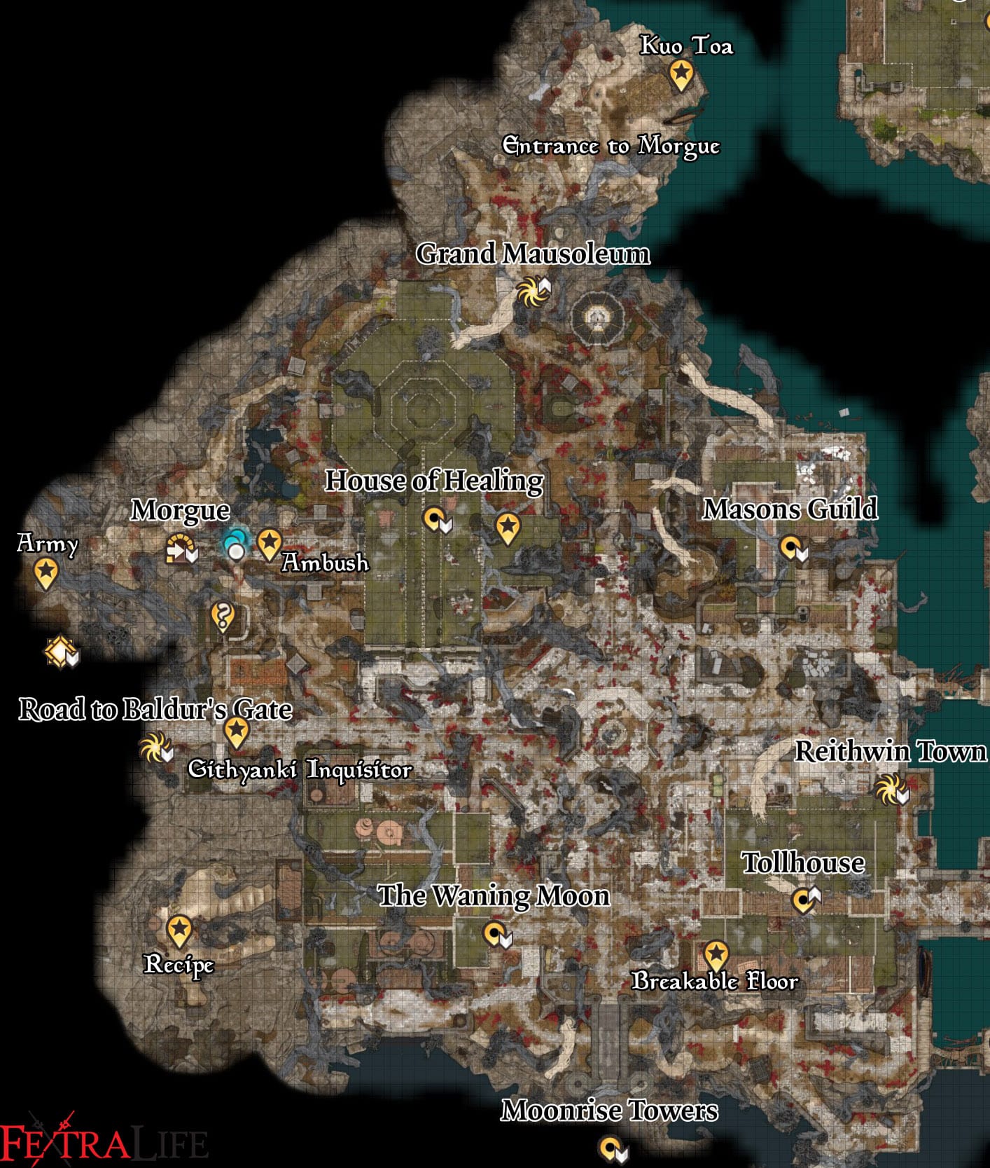 Arcane Odyssey Map - Full Locations Guide! - Try Hard Guides