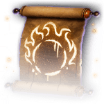 scroll of flaming sphere item baldurs gate3 wiki guide 150px
